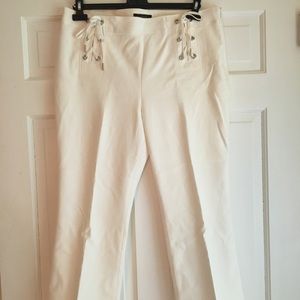 NWT Ann Taylor front tie sailor pants size 12